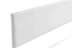 Moonia Tête de Lit Tapisée NOVA Simili cuir 115x50x5 cm - Blanc -* Tête De Lit