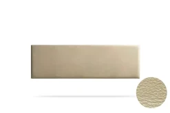 Moonia Tête de Lit Tapisée NOVA Simili cuir 145x50x5 cm - Or -* Tête De Lit