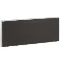 Tête de lit tapissée Creta 160x60 cm Couleur Gris, 8 cm d'épaisseur><noscript><img data-lazyloaded=