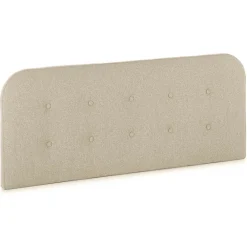 Vs Venta-Stock Tête de lit tapissée Saona 150x60 cm Couleur Beige, 8 cm d'épaisseur* Tête De Lit
