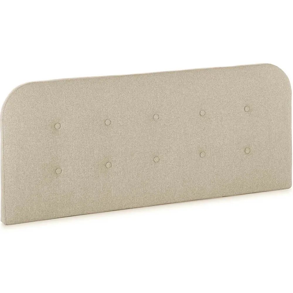 Vs Venta-Stock Tête de lit tapissée Saona 150x60 cm Couleur Beige, 8 cm d'épaisseur* Tête De Lit