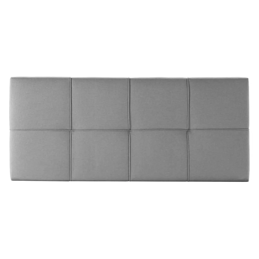 Tête de lit tapissée Sicilia 140x60 cm Gris>Vs Venta-Stock Online