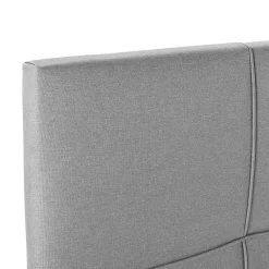 Tête de lit tapissée Sicilia 140x60 cm Gris><noscript><img width=