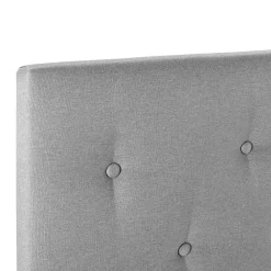 Vs Venta-Stock Tête de lit tapissée Turin 140x60 cm Gris* Tête De Lit