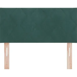 Vidaxl Tête de lit Vert foncé 90 cm Velours* Tête De Lit