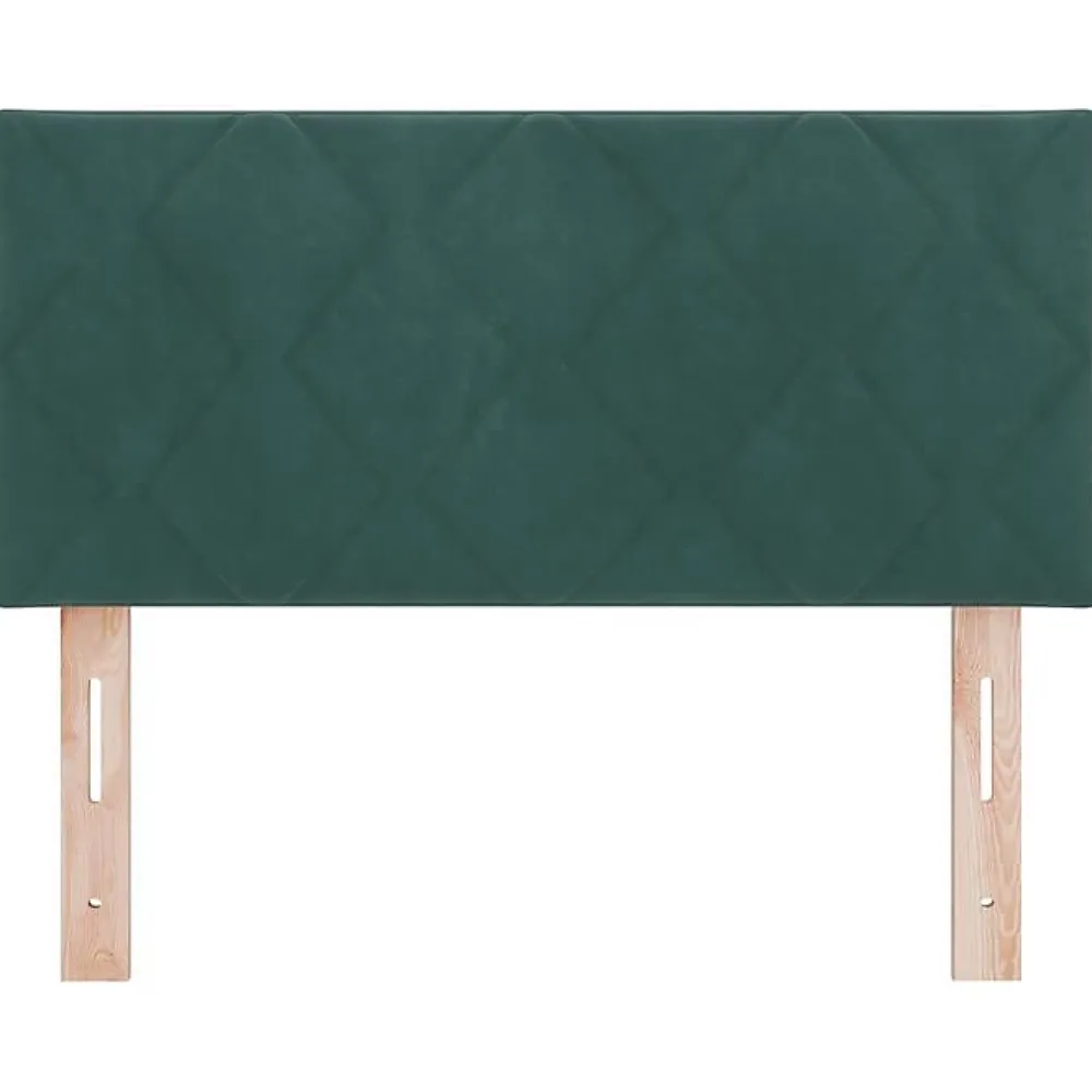 Vidaxl Tête de lit Vert foncé 90 cm Velours* Tête De Lit
