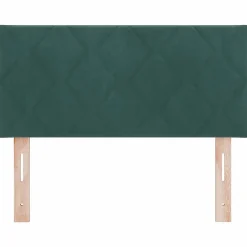 Vidaxl Tête de lit Vert foncé 90 cm Velours* Tête De Lit
