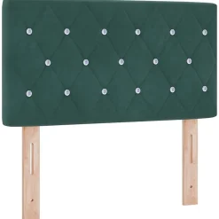 Tête de lit Vert foncé 80 cm Velours>Vidaxl