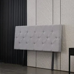Teeno Tête de lit 140x60 cm, Épaisseur 8 cm, gris* Tête De Lit