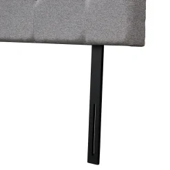Teeno Tête de lit 140x60 cm, Épaisseur 8 cm, gris* Tête De Lit