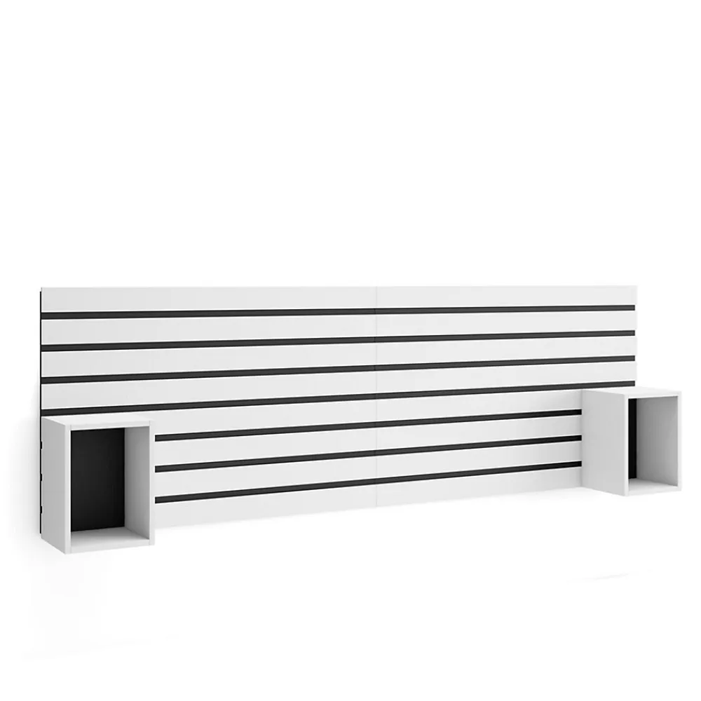 Tête de lit 214x70x3cm Lit 120-135-140-150-160cm couleur blanc>Skraut Home New