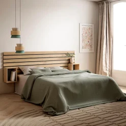 Skraut Home Tête de lit 214x70x3cm Lit 120-135-140-150-160cm couleur chêne* Tête De Lit