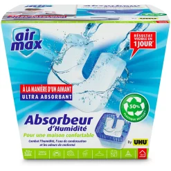 UHU Air max magnet - Absorbeur d'humidité très rapide et efficace, 1 recharge incluse* Absorbeur D'Humidité