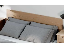 - Tête de lit en bois 150 cm Magda 156X45 Miel - Chêne><noscript><img width=