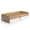 Vicco Lit denfant Blanc/Artisan 90x200 cm sans matelas*Enfant Lit Enfant