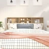 Armoire de tête de lit Chêne sonoma 180x19x103,5 cm 811883>Vidaxl New