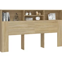 Armoire de tête de lit Chêne sonoma 180x19x103,5 cm 811883><noscript><img width=