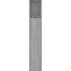 Armoire de tête de lit Sonoma gris 220x18,5x104,5 cm 817283><noscript><img width=