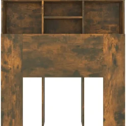Vidaxl Armoire de tête de lit Blanc brillant 120x19x103,5 cm* Tête De Lit