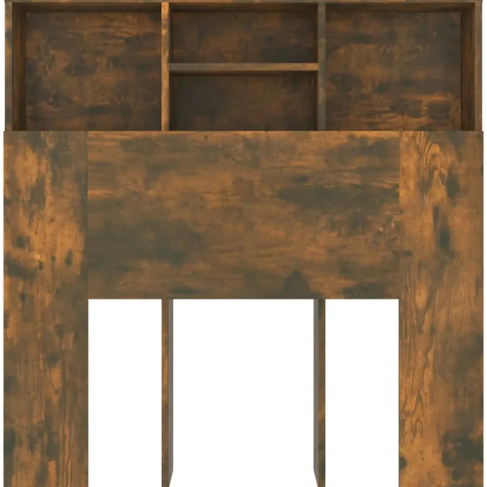 Vidaxl Armoire de tête de lit Blanc brillant 120x19x103,5 cm* Tête De Lit