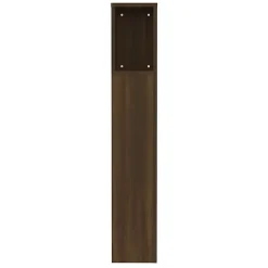 Vidaxl Armoire de tête de lit Chêne marron 100x18,5x104,5 cm 817266.* Tête De Lit