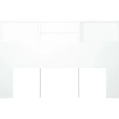 Vidaxl Armoire de tête de lit Blanc 160x19x103,5 cm 811871* Tête De Lit