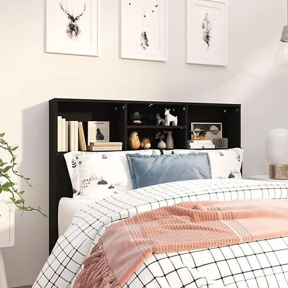 Vidaxl Armoire de tête de lit Blanc 120x19x103,5 cm* Tête De Lit