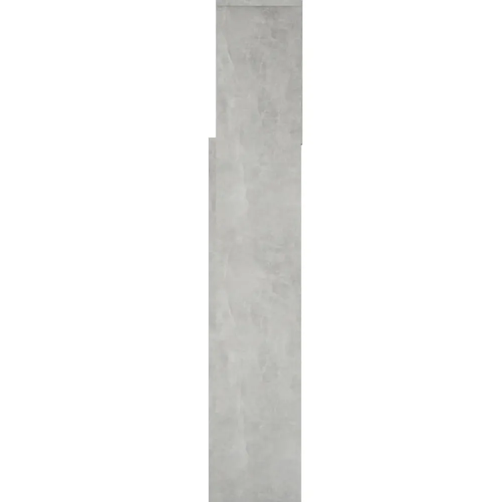Armoire de tête de lit Gris béton 160x19x103,5 cm 811875>Vidaxl Online