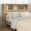 Armoire de tête de lit Chêne sonoma 160x18,5x104,5 cm 811937>Vidaxl Outlet