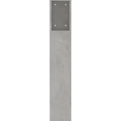 Vidaxl Armoire de tête de lit Gris béton 200x18,5x104,5 cm 811956* Tête De Lit