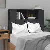 Armoire de tête de lit Noir 100x18,5x104,5 cm 811908>Vidaxl New