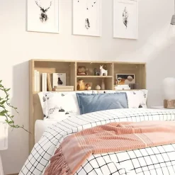 Vidaxl Armoire de tête de lit Noir 120x19x103,5 cm* Tête De Lit