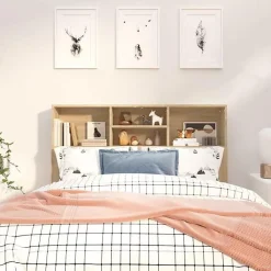 Vidaxl Armoire de tête de lit Noir 120x19x103,5 cm* Tête De Lit