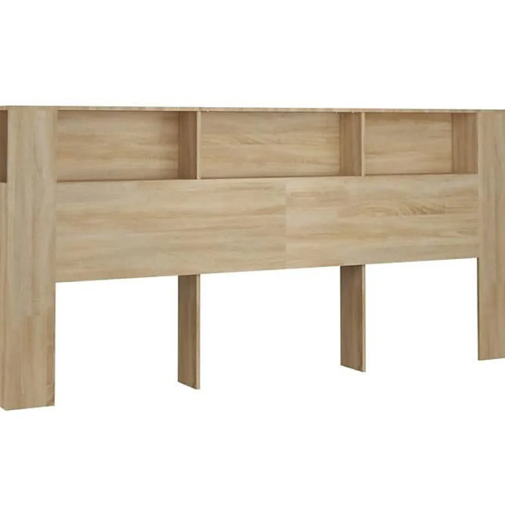 Armoire de tête de lit Chêne sonoma 220x18,5x104,5 cm 811964>Vidaxl Sale