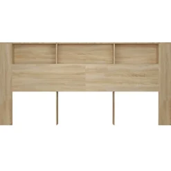 Armoire de tête de lit Chêne sonoma 220x18,5x104,5 cm 811964><noscript><img width=
