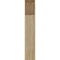 Armoire de tête de lit Chêne sonoma 220x18,5x104,5 cm 811964><noscript><img width=