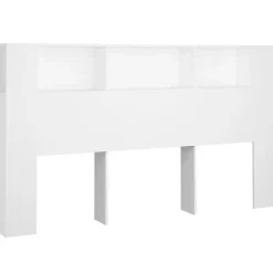 Vidaxl Armoire de tête de lit Blanc 180x18,5x104,5 cm 811943* Tête De Lit