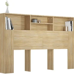 Armoire de tête de lit Chêne sonoma 160x19x103,5 cm 811874><noscript><img width=