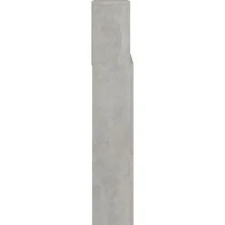 Armoire de tête de lit Gris béton 220x19x103,5 cm 811902><noscript><img width=