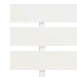 Cadre de lit Blanc Bois de pin massif 90 x 200 cm><noscript><img width=