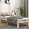 Cadre de lit Bois massif 100x200 cm 814744>Vidaxl Best