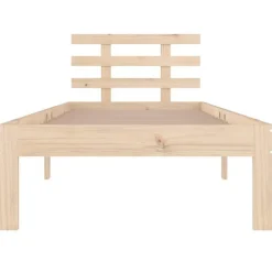 Cadre de lit Bois massif 100x200 cm 814744><noscript><img width=