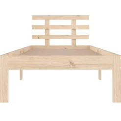 Cadre de lit Bois massif 100x200 cm 814744><noscript><img width=