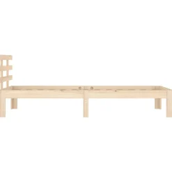 Cadre de lit Bois massif 100x200 cm 814744><noscript><img width=