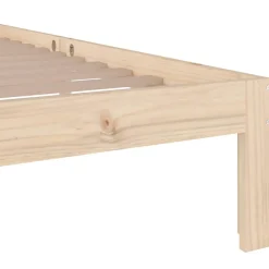 Cadre de lit Bois massif 100x200 cm 814744><noscript><img width=