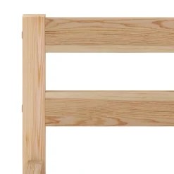 Vidaxl Cadre de lit Bois de pin massif 100 x 200 cm* Lit Simple