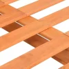 Vidaxl Cadre de lit de palette Marron Bois de pin massif 160 x 200 cm* Sommier