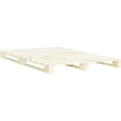 Cadre de lit de palette Bois de pin massif 140 x 200 cm>Vidaxl Discount