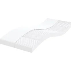 Vidaxl Matelas en mousse blanc 100x200 cm 7 zones dureté 20 ILD 356353* Matelas