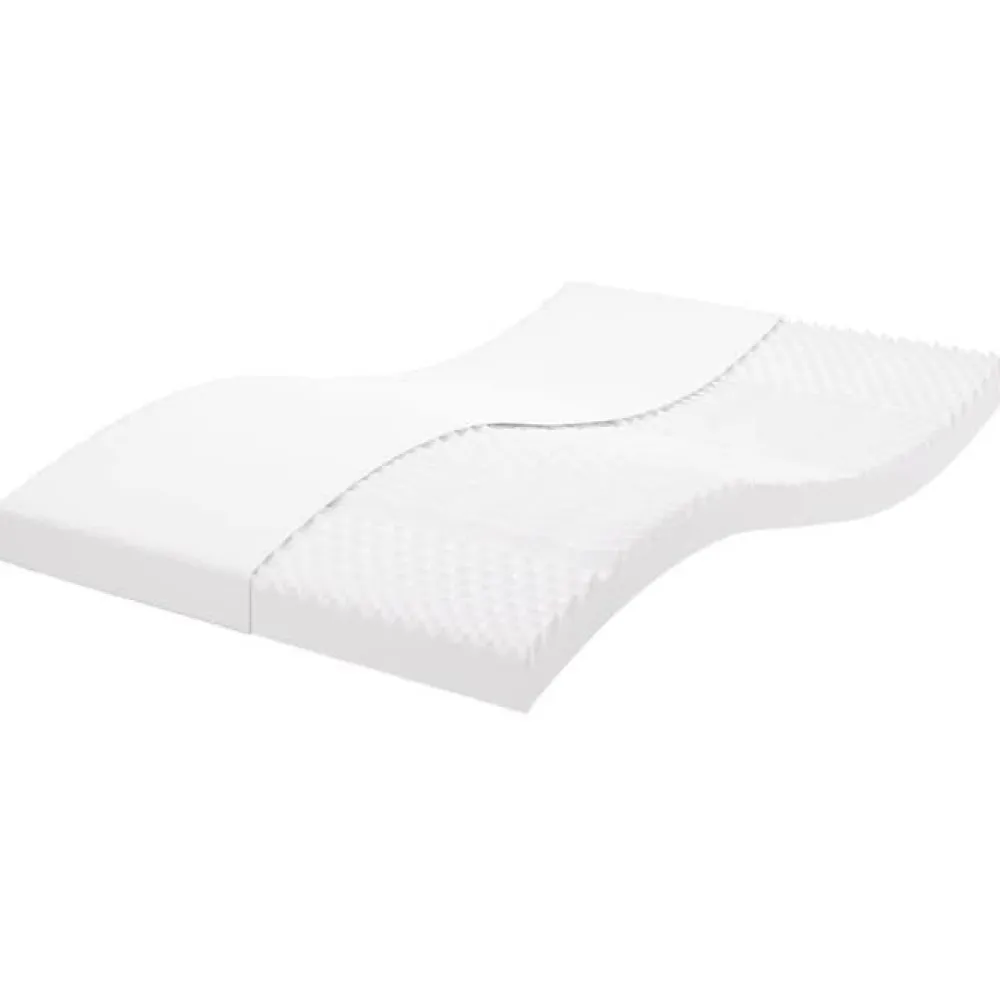 Vidaxl Matelas en mousse blanc 140x200 cm 7 zones dureté 20 ILD,matelas de lit,matelas de lit de jour,matelas en mousse 356356* Matelas